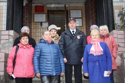 Народный участковый Рязани встретился с горожанами