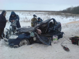 Вылетевший на встречку КамАЗ погубил двух пассажирок «Лады-Гранты» неподалёку от Скопина