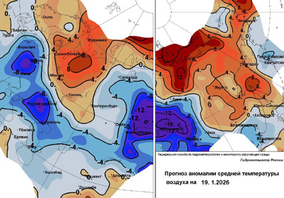 В Рязани к концу недели ожидаются 30-градусные морозы