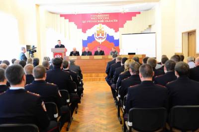 В Рязани чествовали сотрудников уголовного розыска