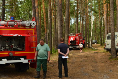 Рязанцы сообщили о возгорании торфа около Ласковского озера