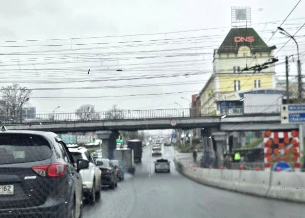 В Рязани начинаются работы под путепроводом на Московском шоссе