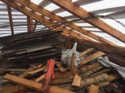 Дом на улице Шевченко в Рязани полгода стоит без крыши