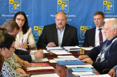 Выбран глава Милославского района
