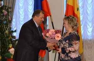 Сергей Филимонов вручил рязанцам региональные награды