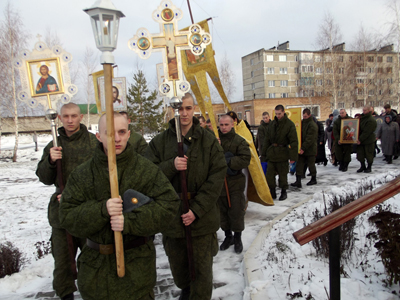 В Рязань прибыли святыни из Свято-Данилова монастыря
