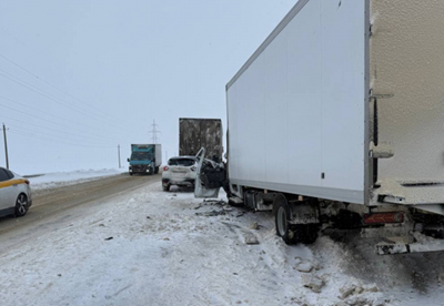 Под Михайловом в массовом ДТП пострадал водитель «ГАЗона»