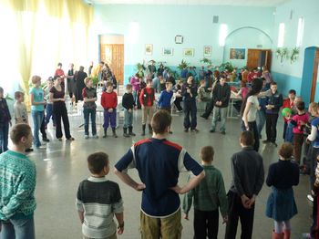 Волонтёрский отряд Рязанского государственного медицинского университета побывал в детском доме и школе-интернате