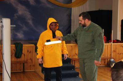 Рязанские школьники узнали, как тушить лесные пожары