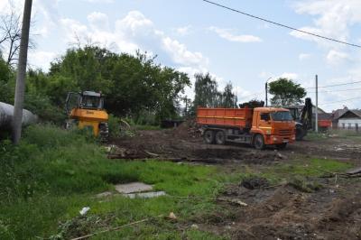 На улице Верхней в Рязани убрали незаконные гаражи и сараи