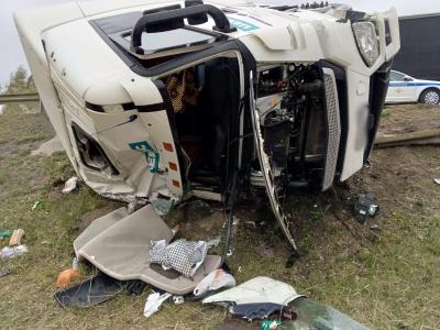 На трассе близ Михайлова пострадал водитель грузовика, столкнувшийся с легковушкой