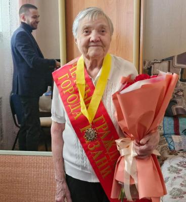 Ветерану ВОВ Анастасии Степовой присвоили звание «Почётный гражданин города Рязани»