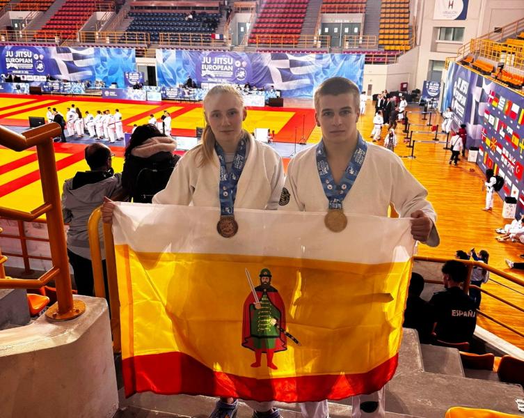 Рязанцы завоевали медали юниорского первенства Европы по джиу-джитсу