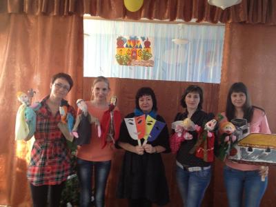 В Дядьково появился театр кукол