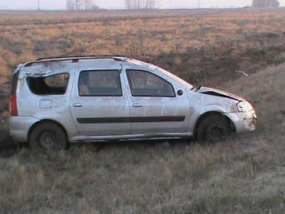 «Лада-Ларгус» перевернулась в кювет в Шацком районе