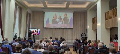 Павел Малков наградил рязанцев, вошедших в команду Путина