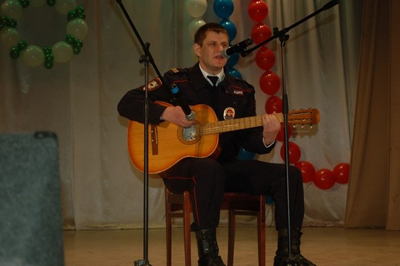 Касимовские полицейские сплясали и спели