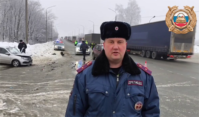 В аварии на Южной окружной дороге Рязани погиб водитель иномарки