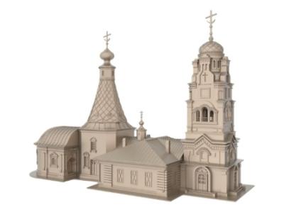 В Рязани создали объёмную модель исчезнувшей Вознесенской церкви