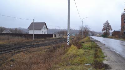В Пронске протянули газопровод на улице для многодетных