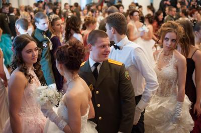 В Рязани впервые прошёл Кадетский бал