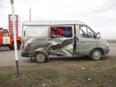 «ГАЗель» не уступила дорогу «семёрке» в Пронском районе