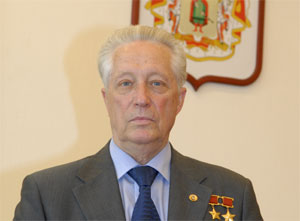 Рязанскую область посетил дважды Герой Советского Союза, лётчик-космонавт Владимир Аксёнов