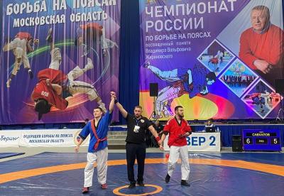 Рязанец завоевал медаль чемпионата России по борьбе на поясах