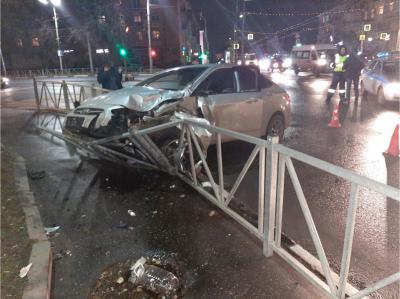 В массовом ДТП с участием маршрутки в Рязани пострадали два человека