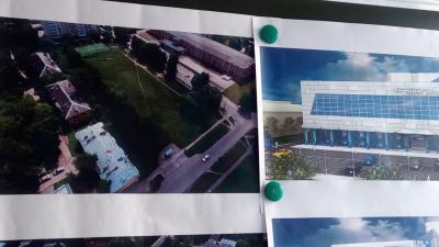 В Рязани разработают проект ледового дворца на улице Шевченко