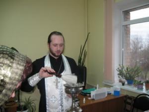 Освящено нейро-сосудистое отделение Рязанской областной клинической больницы