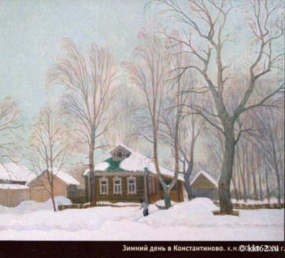 В Константиново откроется выставка живописи Анатолия Ларюнина