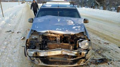 В Сараях Renault Logan не разминулся с «Газелью»