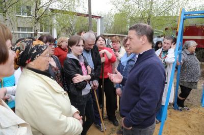 Аркадий Фомин принял участие в благоустройстве Шилово