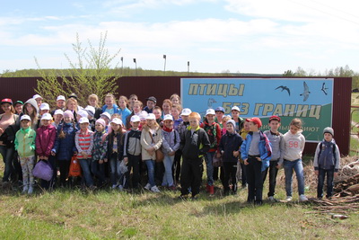 Рязанские школьники помогли реабилитационному центру для птиц