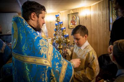 В Сретенском храме Рязани провели детскую литургию