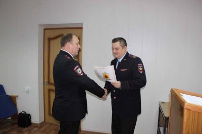 Рязанские участковые отметили день рождения родной службы