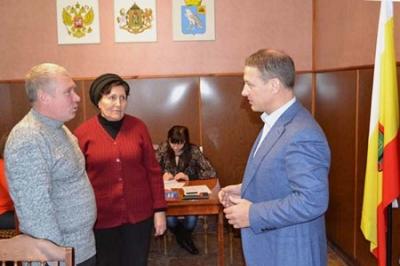 Аркадий Фомин встретился с жителями Сапожка