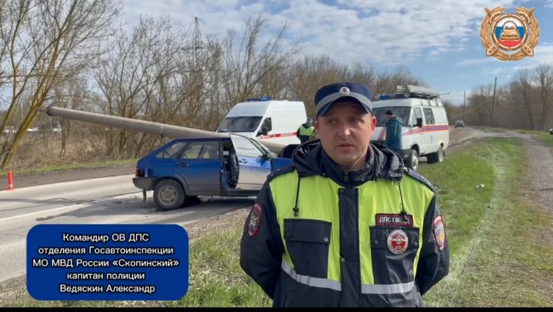 В Скопинском районе Рязанской области произошло смертельное ДТП