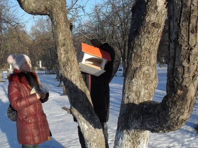 Юные рязанцы изготовили для пернатых более 6000 кормушек