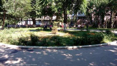 В Рязани разбили ещё одну тематическую клумбу