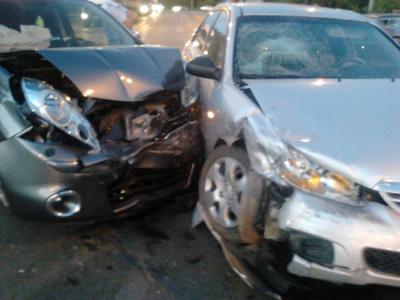 В Рязанской области при столкновении двух иномарок 11-летняя девочка получила травмы