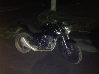 Юная мотоциклистка без прав «догнала» Ford Focus