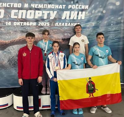 Рязанские пловчихи поднялись на пьедестал почёта чемпионата и первенства России
