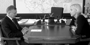 Олег Ковалёв встретился с Надеждой Школкиной