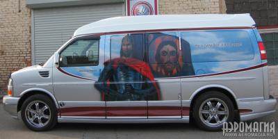 У каждого автолюбителя на фестивале аэрографии в Рязани есть шанс сделать эксклюзивный рисунок на машине