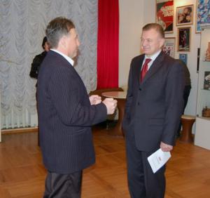 Олег Ковалёв посетил молодёжный театр «Предел»