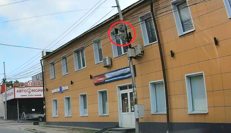 На улице Островского в Рязани установили новую камеру