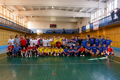 В Рязани деловые партнёры вышли на футбольное поле