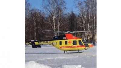 Двухмесячного ребёнка с пневмонией доставили в Рязань на вертолёте